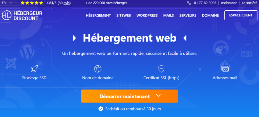 Hebergement web