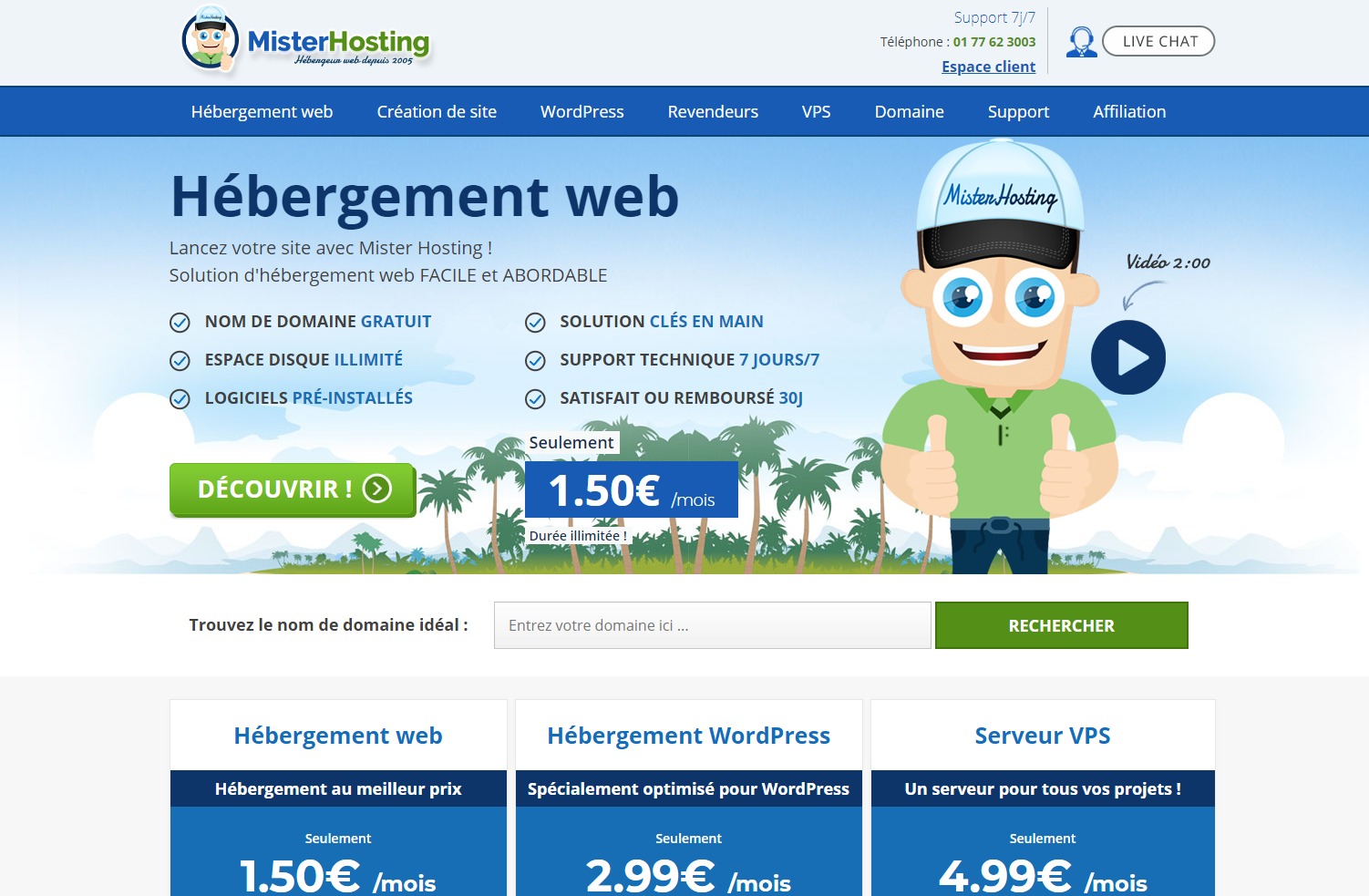 Code Promo MisterHosting , remises et promotions
