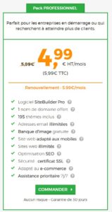 offre professionnel 007