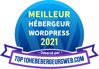 Récompense"TOP10 WORDPRESS"