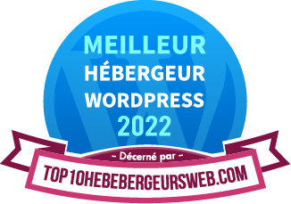 Récompense"TOP10 WORDPRESS"