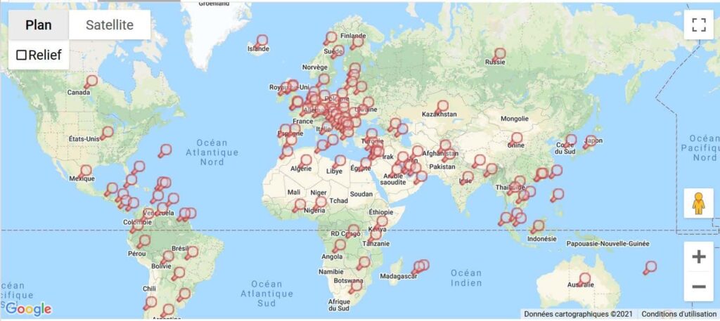 Localisation data centers - Impact SEO
