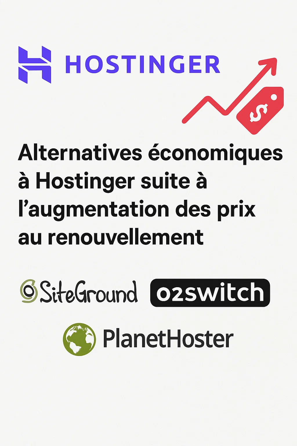 Alternatives économiques à Hostinger