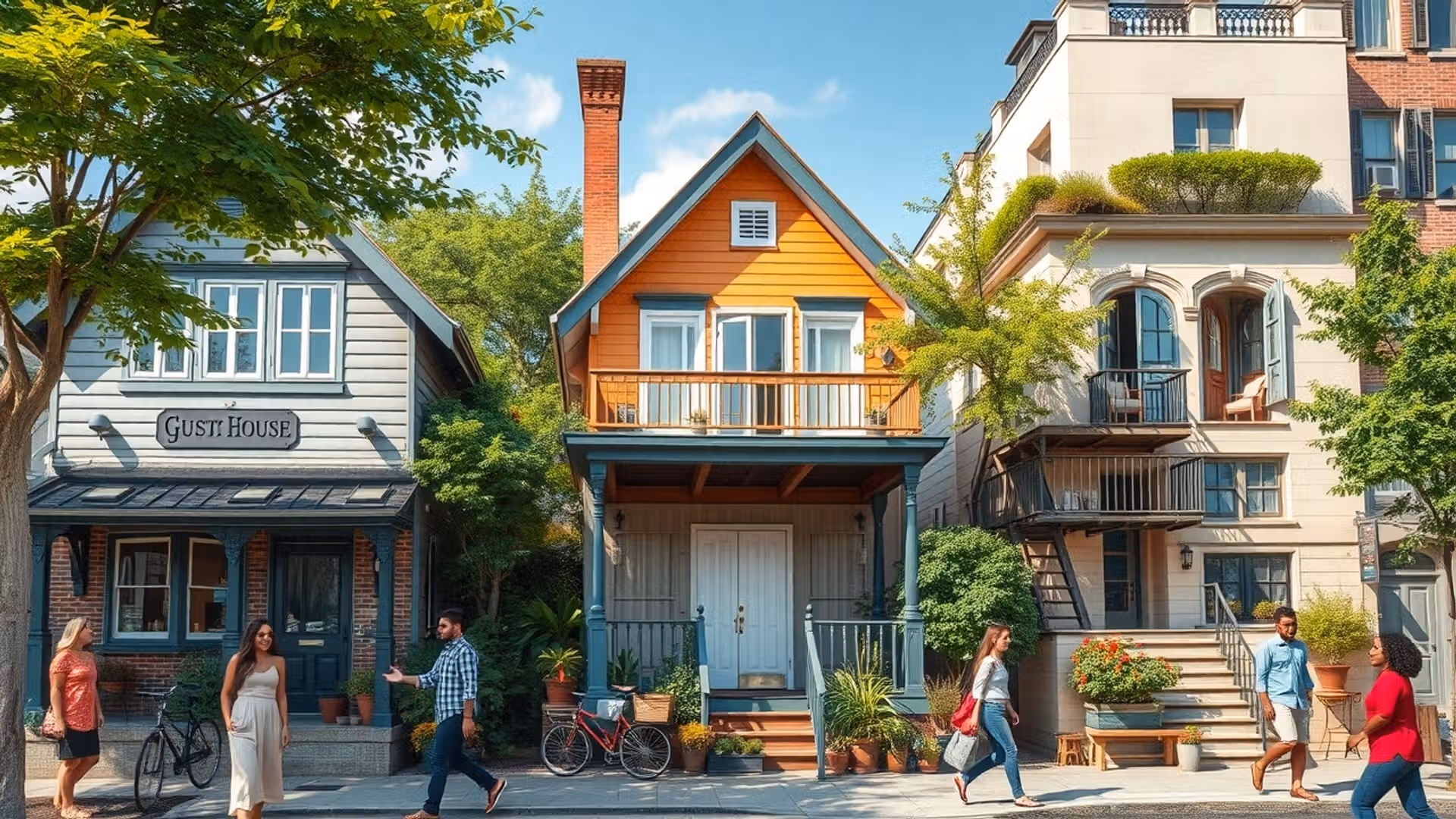 Options d'hébergement accessibles dans un cadre local