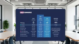 Vue d'ensemble des plans tarifaires d'hébergement pour sites WooCommerce