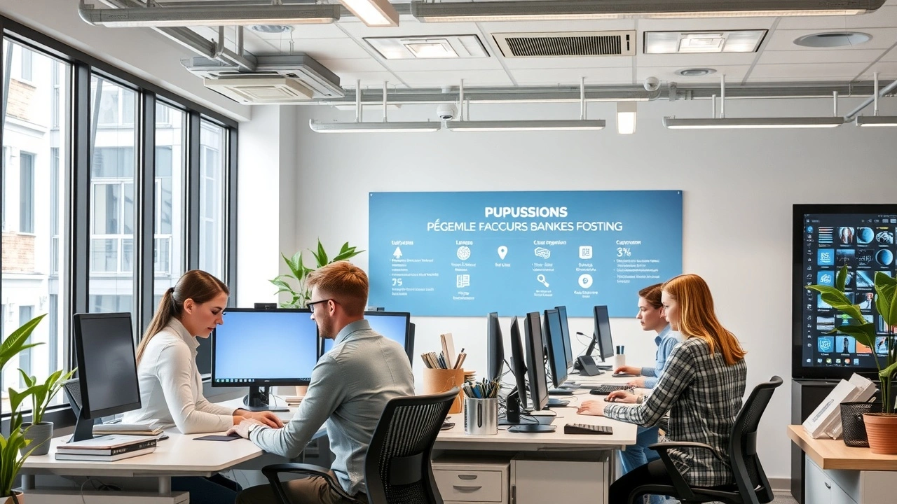 bureau d'un hebergeur web en France avec representatives