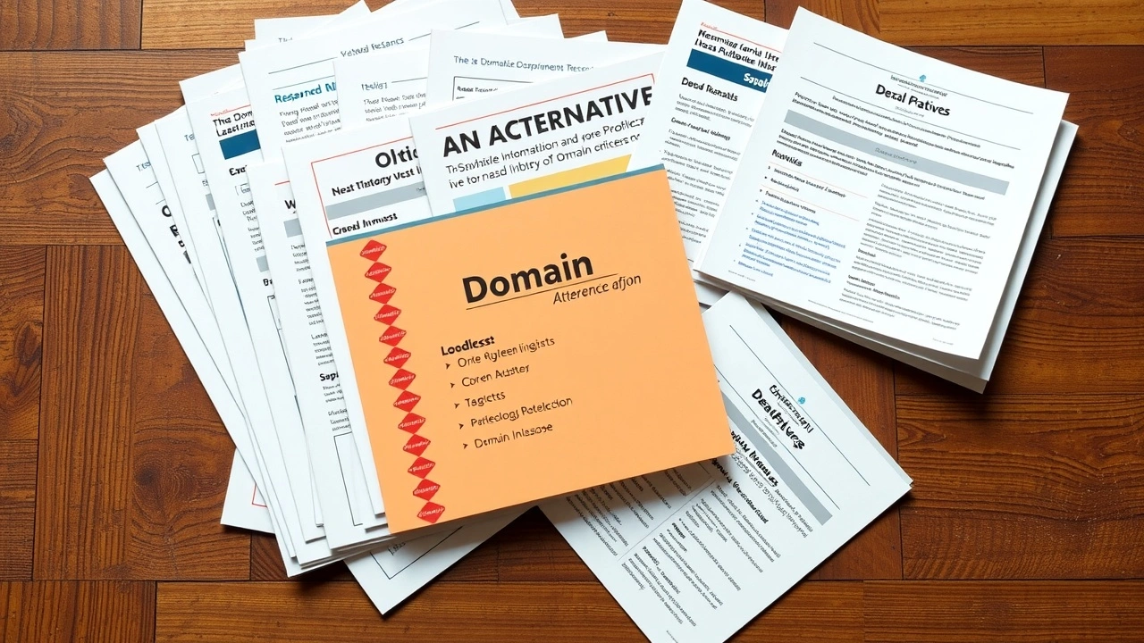 collection de ressources sur les alternatives de nom de domaine