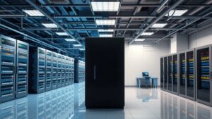 Illustration des choix d'hébergement web influencés par l'optimisation des coûts.