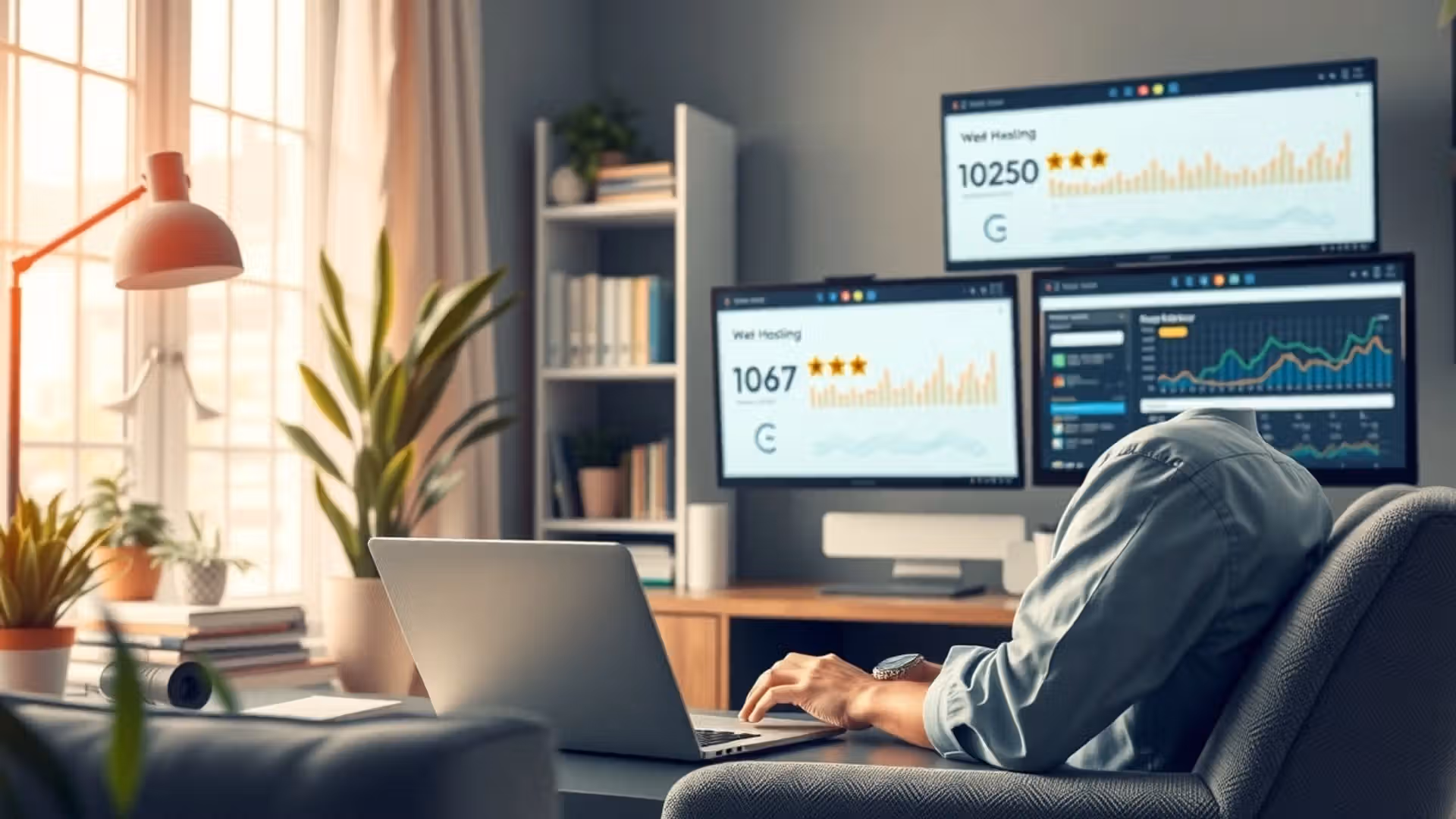 Une image montrant l'importance des avis clients dans le choix d'un hébergeur.