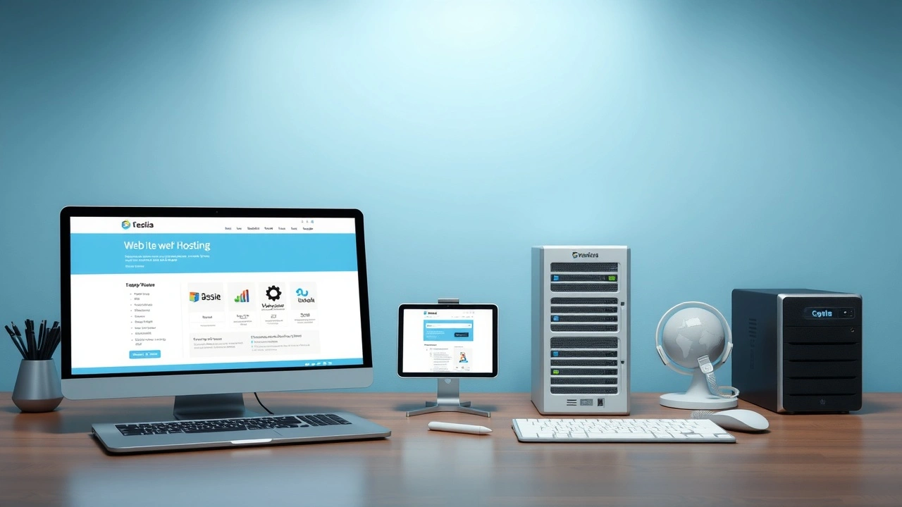 paquet dhebergement avec outils de creation de site