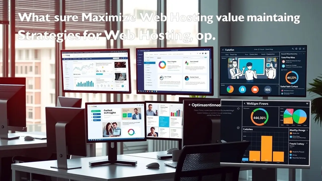 Stratégies pour maximiser la valeur de votre hébergement web sans exploser le budget