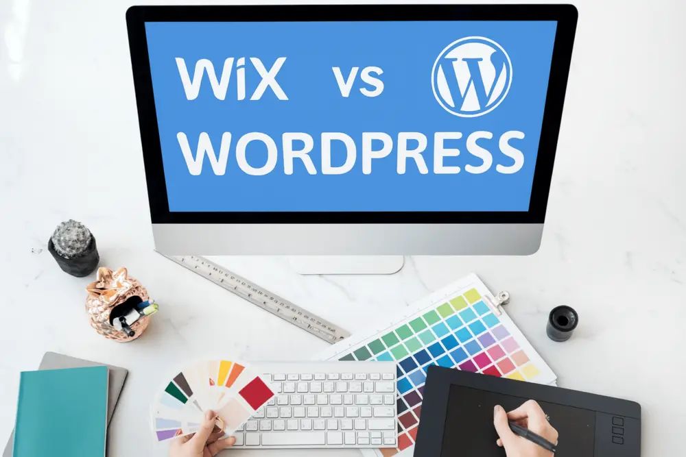 comparatif wix wordpress