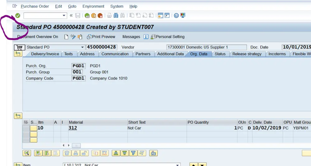 Activer et configurer GOS dans SAP