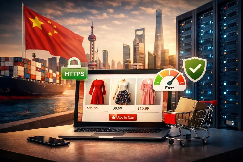 Magasin en ligne vêtement chinois